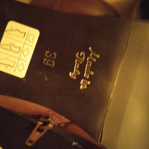 Browns Leather Boots with Studs - Picture 6 of 7